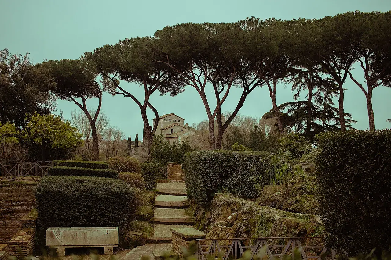 A Villa Borghese parkjának zöldje