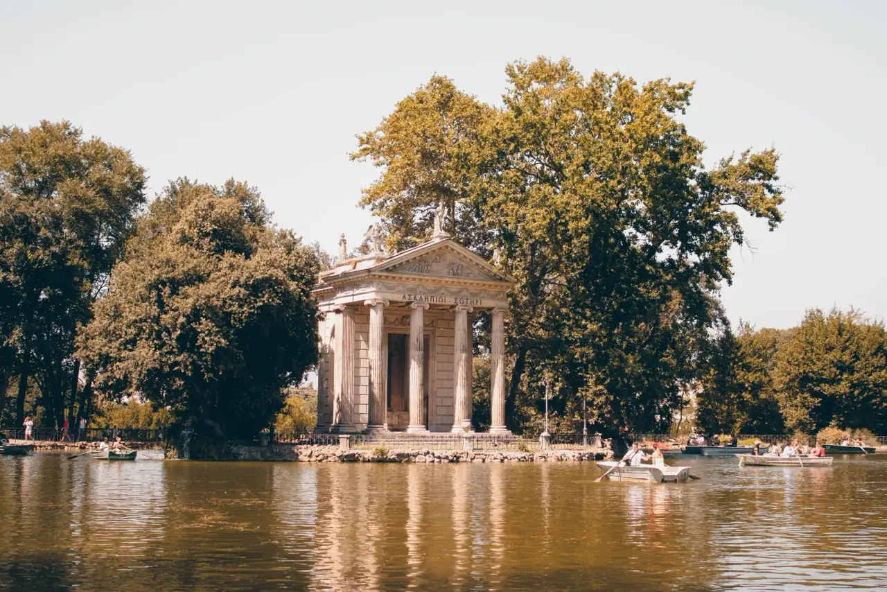 A Villa Borghese parkja